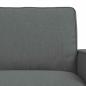 Preview: Sofa 2 pcs Dunkelgrau Metall