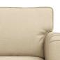 Preview: Sofa 2 pcs Creme Metall