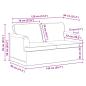 Preview: Sofa Set 2 Stk. Creme Stoff