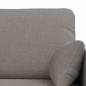 Preview: Sofa 2 pcs Taupe Metall