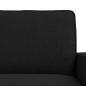 Preview: Sofa 2 pcs Schwarz Metall