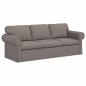 Preview: Sofa 2 pcs Taupe Metall