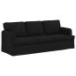 Preview: Sofa 2 pcs Schwarz Metall
