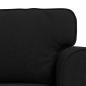 Preview: Sofa 2 pcs Schwarz Metall