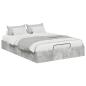 Preview: Ottoman Bettgestell Beton 193 x 120 x 25 cm Spanplatte
