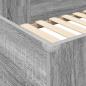 Preview: Etagenbettgestell mit Schreibtisch mit Speicher Holzwerkstoff