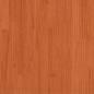 Preview: Bücherregal Bettgestell 2 pcs Wachsbraun 200 x 160 cm