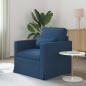 Preview: ARDEBO.de - Sofa Blau 78 x 78 x 80 cm Metall