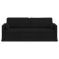 Preview: Sofa Schwarz 198 x 78 x 80 cm Metall
