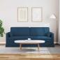 Preview: Sofa 180cm Blau Metall