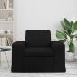 Preview: Sofa Schwarz 102 x 80 x 82 cm Metall