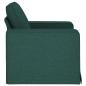 Preview: Sofa Dunkelgrün 103 x 80 x 82 cm Stoff