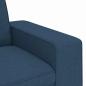 Preview: Sofa Blau 162 x 80 x 82 cm Metall
