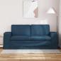Preview: Sofa Blau 182 x 80 x 82 cm Metall
