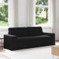 Preview: ARDEBO.de - Sofa Schwarz 222 x 80 x 82 cm Metall
