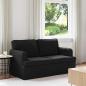 Preview: ARDEBO.de - Sofa Schwarz 142 x 80 x 85 cm Metall
