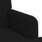 Preview: Sofa Schwarz 142 x 80 x 85 cm Metall