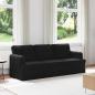 Preview: ARDEBO.de - Sofa Schwarz 142 x 80 x 85 cm Metall