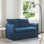 Preview: ARDEBO.de - Sofa Blau 195 x 82 x 85 cm Metall