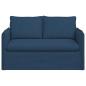 Preview: Sofa Blau 195 x 82 x 85 cm Metall