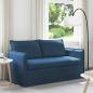 Preview: ARDEBO.de - Sofa Blau 195 x 82 x 85 cm Metall