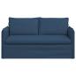 Preview: Sofa Blau 195 x 82 x 85 cm Metall