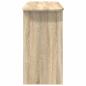 Preview: Konsolentisch Sonoma-Eiche 93 x 40 x 75 cm Holzwerkstoff