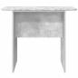 Preview: Konsolentisch Beton Grau 93 x 40 x 75 cm Holzwerkstoff
