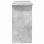 Preview: Konsolentisch Beton Grau 93 x 40 x 75 cm Holzwerkstoff
