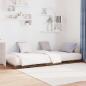 Preview: Bodenbettrahmen Altholz 75 x 190 cm Holzwerkstoff
