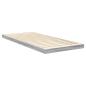 Preview: Bodenbettrahmen Graues Sonoma 90 x 190 cm Holzwerkstoff