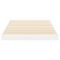 Preview: Bodenbettrahmen Weiß 90 x 190 cm Holzwerkstoff