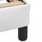 Preview: Bettgestell "Viana" mit LED ohne Matratze Weiß 100x203 cm