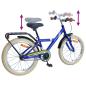 Preview: ARDEBO.de - Kinderfahrrad 24 Zoll für 8-12 Jahre alt Dunkelblau