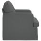 Preview: Sofa Dunkelgrau 84 x 80 x 85 cm Stoff