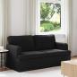 Preview: ARDEBO.de - Sofa Schwarz 162 x 80 x 85 cm Stoff