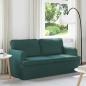 Preview: ARDEBO.de - Sofa Dunkelgrün 162 x 80 x 85 cm Stoff