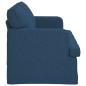 Preview: Sofa Blau 162 x 80 x 85 cm Stoff