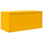 Preview: Aufbewahrungsschrank mit Speicher Senfgelb 90 x 40 x 40 cm