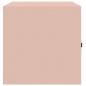 Preview: Aufbewahrungsschrank Rosa 80 x 40 x 40 cm Kaltgewalzter Stahl