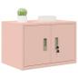 Preview: Aufbewahrungsschrank Rosa 60 x 40 x 40 cm Kaltgewalzter Stahl