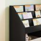 Preview: Kinderregal Schwarz 72,5 x 29,5 x 69 cm Holzwerkstoff