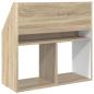 Preview: Kinderregal Sonoma-Eiche 72,5 x 29,5 x 69 cm Holzwerkstoff