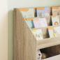 Preview: Kinderregal Sonoma-Eiche 72,5 x 29,5 x 69 cm Holzwerkstoff