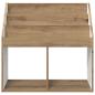 Preview: Kinderregal Artisan-Eiche 72,5 x 29,5 x 69 cm Holzwerkstoff