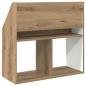 Preview: Kinderregal Artisan-Eiche 72,5 x 29,5 x 69 cm Holzwerkstoff