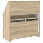 Preview: Kinderregal Sonoma-Eiche 60 x 29,5 x 69 cm Holzwerkstoff