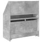 Preview: Kinderregal Beton Grau 60 x 29,5 x 69 cm Holzwerkstoff