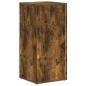 Preview: Seitenregal Geräucherte Eiche 33 x 32 x 70,5 cm Holzwerkstoff