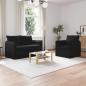 Preview: ARDEBO.de - Sofa 120cm 2 pcs Schwarz Metall